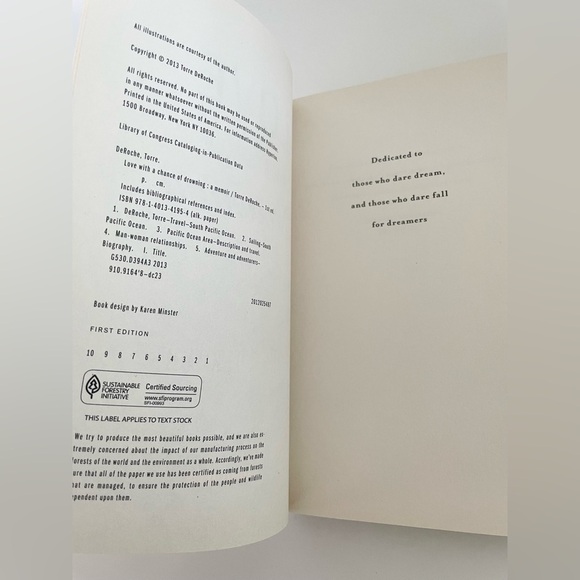 Love with a Chance of Drowning, A Memoir by Torre DeRoche, Non-fiction Book - Picture 8 of 13